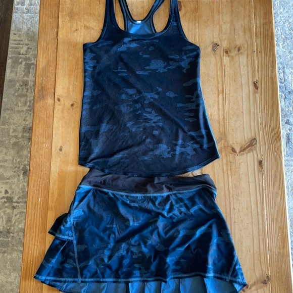 lululemon athletica Other - Stunning 2 piece lululemon skort/tank top 🔥🔥
